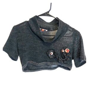 2026 Paris Crop designer top knitted